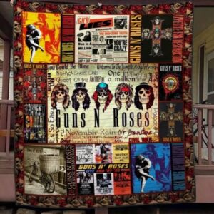 Guns N Roses Quilt Blanket Hvt230509  Quilt